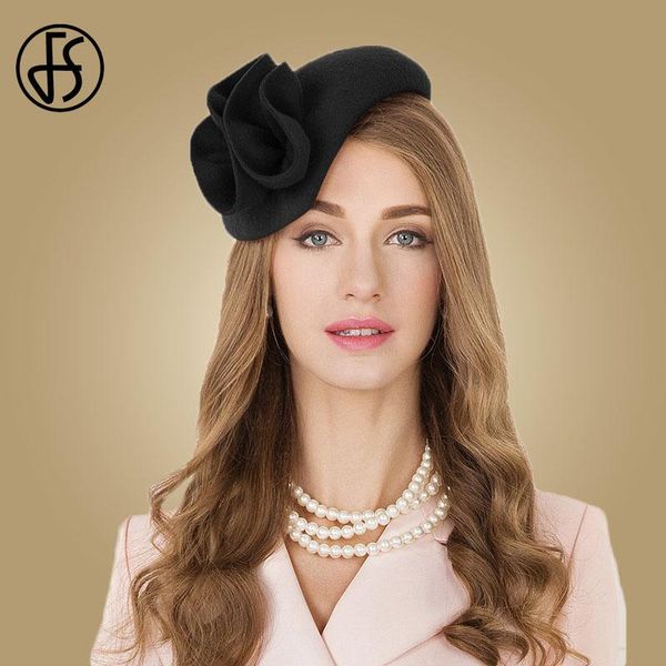 2020 fs ladies wool fascinator hats for wedding women elegant tea party formal vintage pillbox hatfelt flower fedoras chapeau femme, Black;white
2020 fs ladies wool fascinator hats for wedding women elegant tea party formal vintage pillbox hatfelt flower fedoras chapeau femme, Black;white