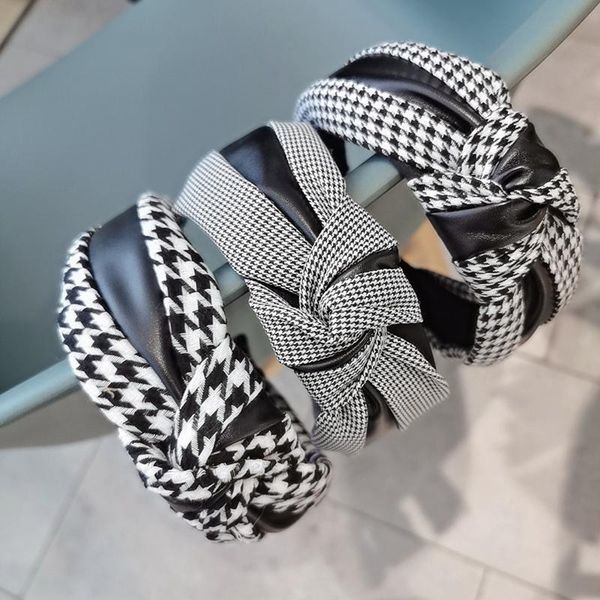 hair accessories houndstooth pattern knot headbands for women simple fabric girls hairband fashion wide side band
hair accessories houndstooth pattern knot headbands for women simple fabric girls hairband fashion wide side band
