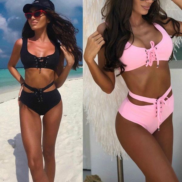 bikinis set hirigin bandage high waist bikini women swimwear 2021 push up padded swimsuit solid bathing suit swimming suit1
bikinis set hirigin bandage high waist bikini women swimwear 2021 push up padded swimsuit solid bathing suit swimming suit1