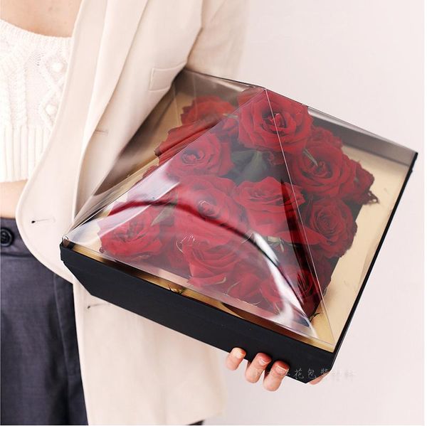 transparent square diamond box qixi festival valentine's day flower box rose bouquet gift waterproof
transparent square diamond box qixi festival valentine's day flower box rose bouquet gift waterproof
