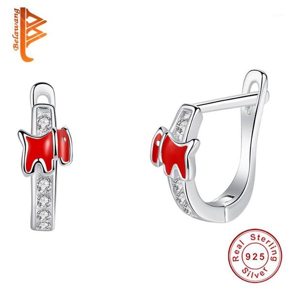 genuine 925 sterling silver cute dog red enamel clear cz earrngs for girls kids earrings kinderen lovely animal jewelry1, Golden;silver
genuine 925 sterling silver cute dog red enamel clear cz earrngs for girls kids earrings kinderen lovely animal jewelry1, Golden;silver