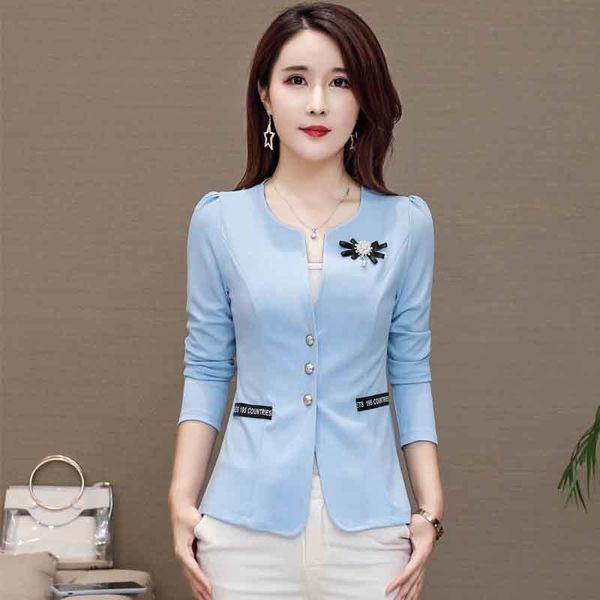 2021 new women blazer femme solid blazer mujer blazers chaqueta mujer outwear long sleeve jacket women ynvs, White;black
2021 new women blazer femme solid blazer mujer blazers chaqueta mujer outwear long sleeve jacket women ynvs, White;black