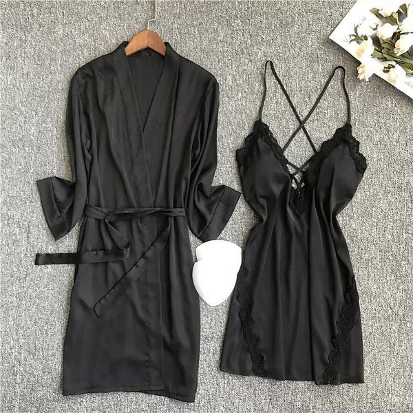 2020 women robe gown sets female lingerie backless sleep lounge ladies nightwear pijama bathrobe+nightdress with chest pads, Black;red
2020 women robe gown sets female lingerie backless sleep lounge ladies nightwear pijama bathrobe+nightdress with chest pads, Black;red