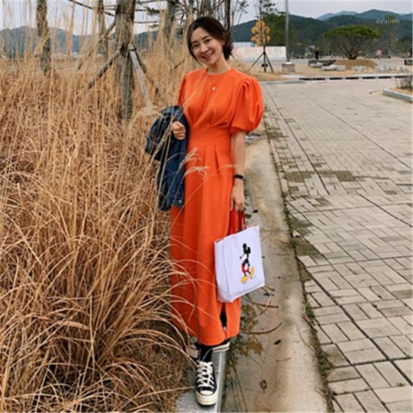 ins 2020 new arrivals split long summer dress for ladies o-neck puff sleeve feminine sundresses elegant fashion women's clothing1, White;black
ins 2020 new arrivals split long summer dress for ladies o-neck puff sleeve feminine sundresses elegant fashion women's clothing1, White;black