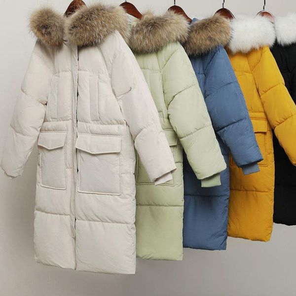 new long winter jacket coat women warm thicken cotton coats woman big fur collar hooded down cotton parkas jacket female outwear, Black
new long winter jacket coat women warm thicken cotton coats woman big fur collar hooded down cotton parkas jacket female outwear, Black