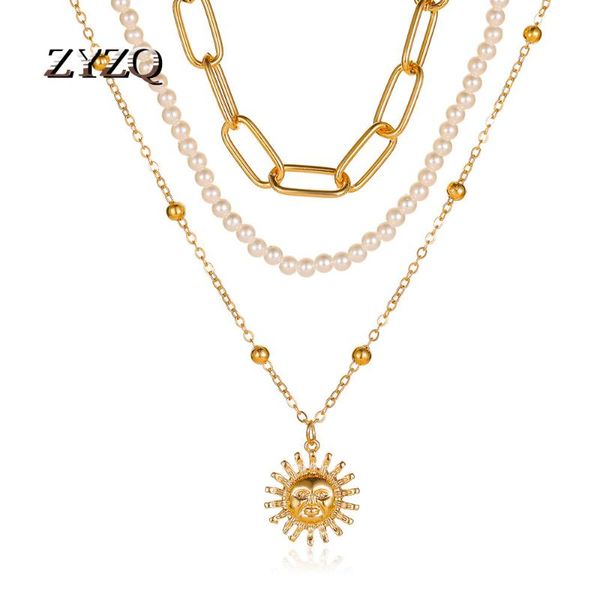 chains zyzq fashion sun flower pendant necklace for women girls charm gold color elegant beauty boho jewelry party gift, Silver
chains zyzq fashion sun flower pendant necklace for women girls charm gold color elegant beauty boho jewelry party gift, Silver
