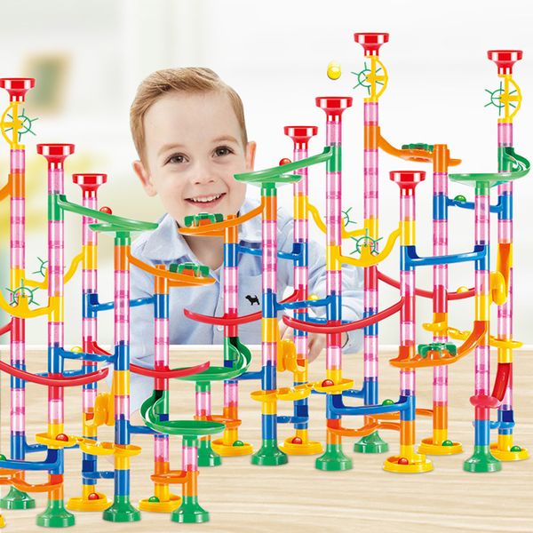 133 pcs marble run for kids premium set construction building blocks toys set maze games stem learning toy educational building block toy
133 pcs marble run for kids premium set construction building blocks toys set maze games stem learning toy educational building block toy