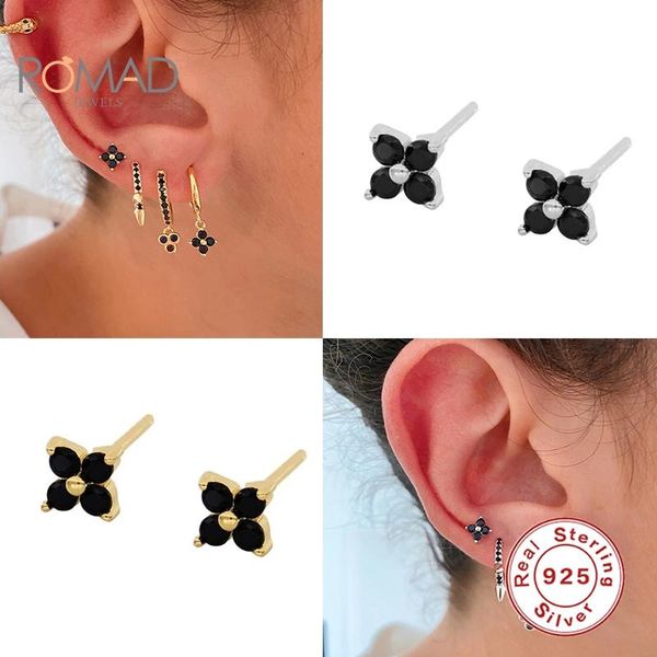 romad 925 sterling silver stud earrings set women fashion simple small piercing diamond earrings korean pendientes mujer, Golden;silver 
romad 925 sterling silver stud earrings set women fashion simple small piercing diamond earrings korean pendientes mujer, Golden;silver