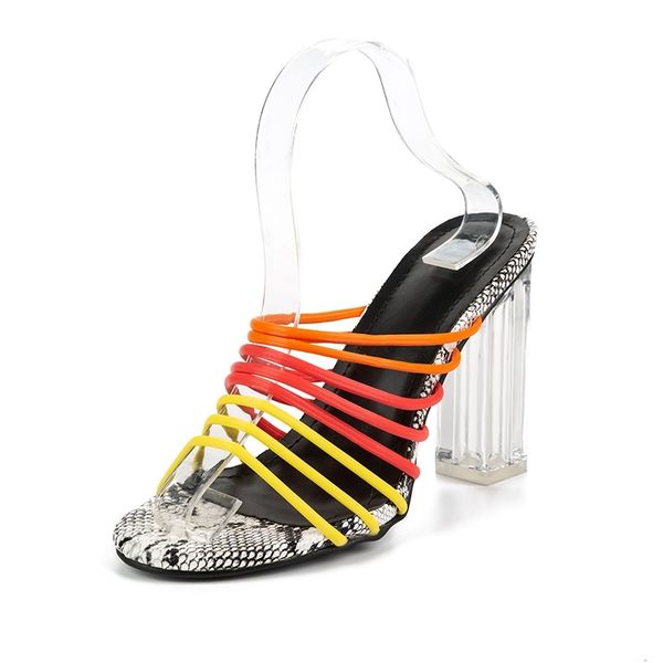 kcenid new multi snake print women open toed mixed color transparent block heel sandals crystal slippers pumps y200323, Black
kcenid new multi snake print women open toed mixed color transparent block heel sandals crystal slippers pumps y200323, Black
