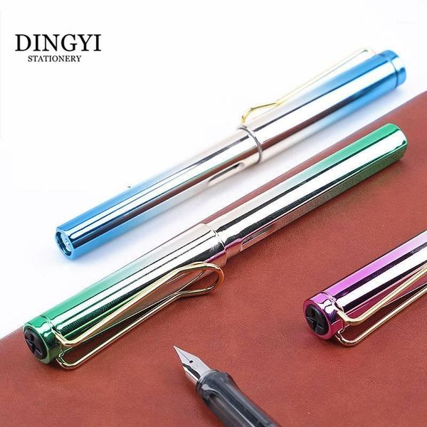 plastic colorful gradient fountain pen 0.5mm/0.38mm nib ink sac pens for writing school student office stationery1
plastic colorful gradient fountain pen 0.5mm/0.38mm nib ink sac pens for writing school student office stationery1