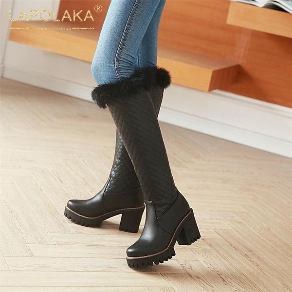 lapolaka hot sale 2021 большого размера 43 теплых плюшевых winter boots женской обуви skidproof водонепроницаемой снег загрузка женской обув, Black
lapolaka hot sale 2021 большого размера 43 теплых плюшевых winter boots женской обуви skidproof водонепроницаемой снег загрузка женской обув, Black