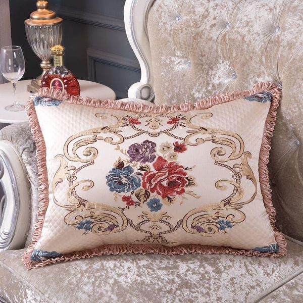 cushion/decorative pillow 2021 european style pillowcase cushion cover square waist throw cases almofadas embroidered cushioncase
cushion/decorative pillow 2021 european style pillowcase cushion cover square waist throw cases almofadas embroidered cushioncase