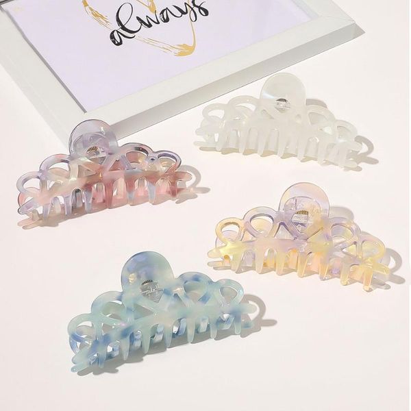 hair accessories korean french women girls geometric acetate claw clamps plastic crab clips hairpin large size
hair accessories korean french women girls geometric acetate claw clamps plastic crab clips hairpin large size