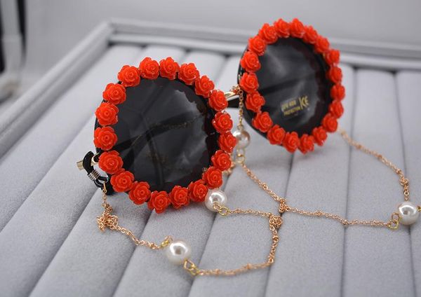 sunglasses 2021 women baroque girls fashion black full flower retro rose flowers round glasses brand designer female sun, White;black
sunglasses 2021 women baroque girls fashion black full flower retro rose flowers round glasses brand designer female sun, White;black