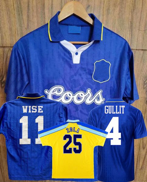 1995 1996 1997 gullit zola wise hughes vialli retro soccer jersey 95 96 97 peacock spencer di matteo leboeuf classic vintage football shirt, Black;yellow
1995 1996 1997 gullit zola wise hughes vialli retro soccer jersey 95 96 97 peacock spencer di matteo leboeuf classic vintage football shirt, Black;yellow