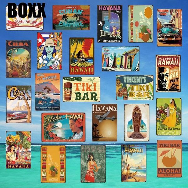 tiki bab cuba havana hawaii summer metal sign wall posters art vintage painting personality custom decor
tiki bab cuba havana hawaii summer metal sign wall posters art vintage painting personality custom decor