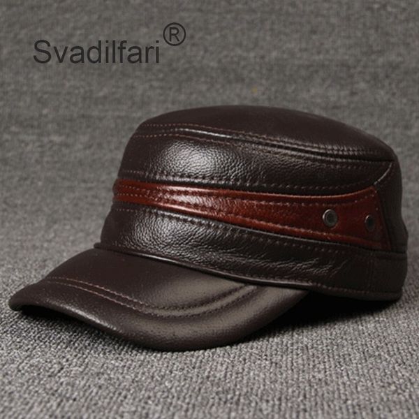adjustable size leather baseball cap men's winter hat new thicker warm cowhide simple fashion male bone snapback dad's hats t20071, Blue;gray
adjustable size leather baseball cap men's winter hat new thicker warm cowhide simple fashion male bone snapback dad's hats t20071, Blue;gray