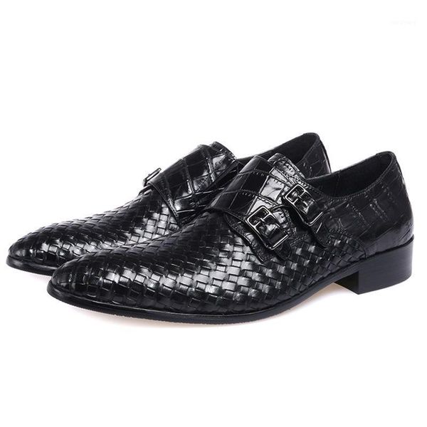 new style version business men shoes genuine leather pointed-toe weaving formal wear leather shoes men fashion man1, Black
new style version business men shoes genuine leather pointed-toe weaving formal wear leather shoes men fashion man1, Black