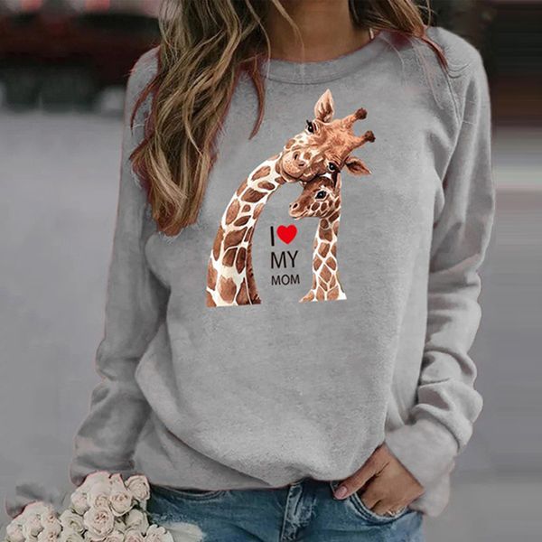female print giraffe sweatshirts fashion harajuku little fresh hoodie loose 2020 new beautiful ladies'clothing fashions, Black
female print giraffe sweatshirts fashion harajuku little fresh hoodie loose 2020 new beautiful ladies'clothing fashions, Black