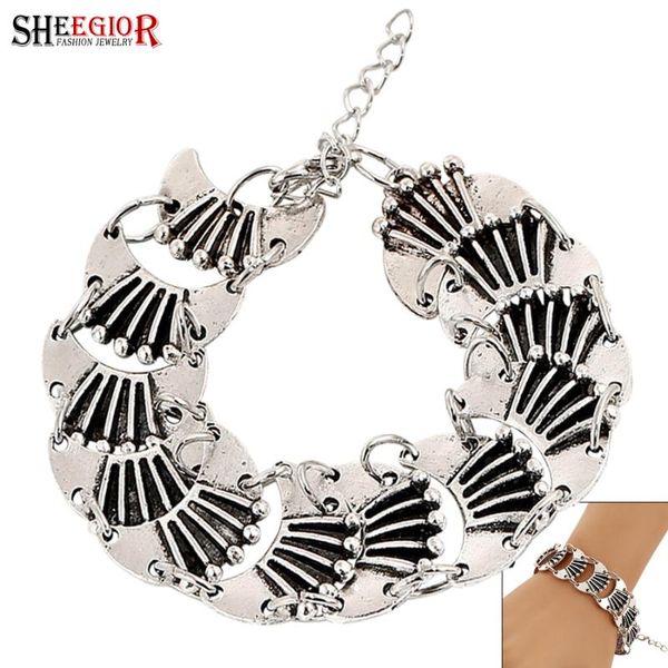 charm bracelets sheegior vintage ethnic charms bangles for women bohemian moon chains long bracelet men's fashion jewelry drop, Golden;silver
charm bracelets sheegior vintage ethnic charms bangles for women bohemian moon chains long bracelet men's fashion jewelry drop, Golden;silver