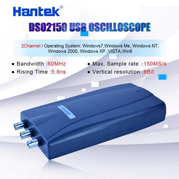 hantek dso2150 2 канала цифровая виртуальный осциллограф 60 мгц полоса пропускной способности 2ch pc usb осциллограф 150msa / s 23 функции v
hantek dso2150 2 канала цифровая виртуальный осциллограф 60 мгц полоса пропускной способности 2ch pc usb осциллограф 150msa / s 23 функции v