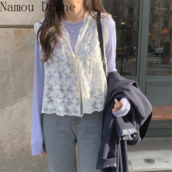exquisite sweet lace all match 2020 chic cardigans thin summer vest gentle sleeveless women cute waistcoats1, Black;white
exquisite sweet lace all match 2020 chic cardigans thin summer vest gentle sleeveless women cute waistcoats1, Black;white