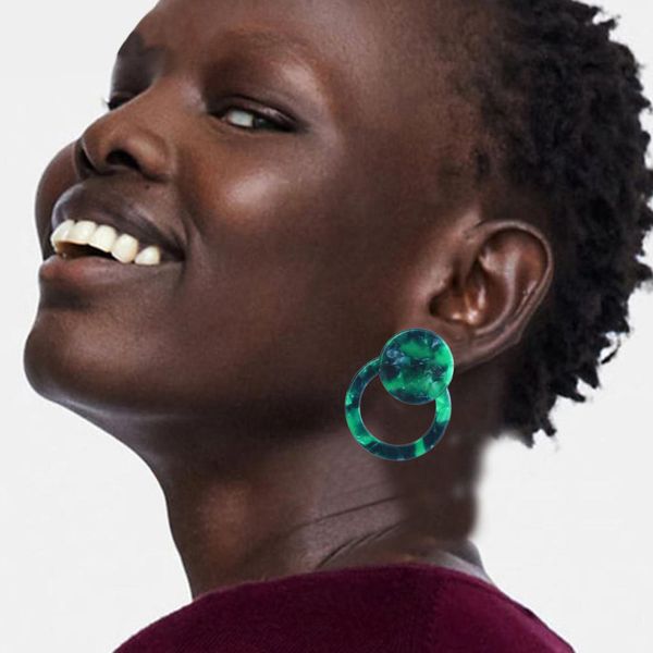 sexemara 2019 round large long acrylic acetate drop earrings for women rectangle tortoiseshell earring exquisite za jewelry, Golden
sexemara 2019 round large long acrylic acetate drop earrings for women rectangle tortoiseshell earring exquisite za jewelry, Golden