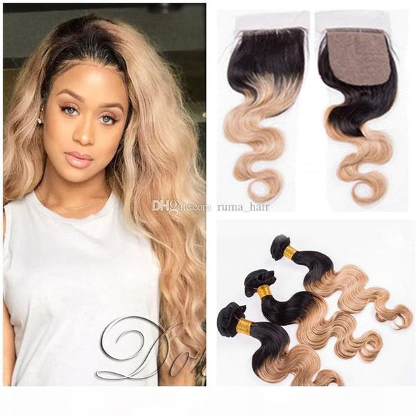 dark roots blonde human hair bundles with 4x4 silk base lace closure honey blonde ombre hair wefts and 4x4 silk base closure, Black;brown
dark roots blonde human hair bundles with 4x4 silk base lace closure honey blonde ombre hair wefts and 4x4 silk base closure, Black;brown