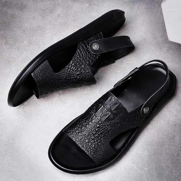sandals men pu leather mens summer 2021 shoes vietnam lightweight breathable gladiator roman sandles fashion1, Black
sandals men pu leather mens summer 2021 shoes vietnam lightweight breathable gladiator roman sandles fashion1, Black