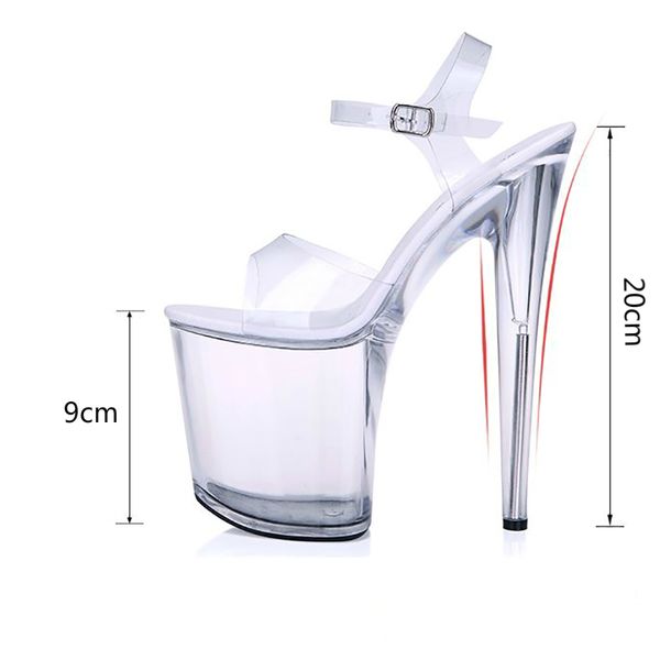 high-heeled will see ladies platform women's sandals transparent shoes light peep toe heels zrz3, Black
high-heeled will see ladies platform women's sandals transparent shoes light peep toe heels zrz3, Black