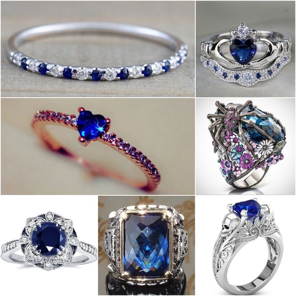 2022 new women elegant blue big rhinestone crystal ring men vintage luxury wedding engagement rings bohemian jewelry, Slivery;golden
2022 new women elegant blue big rhinestone crystal ring men vintage luxury wedding engagement rings bohemian jewelry, Slivery;golden