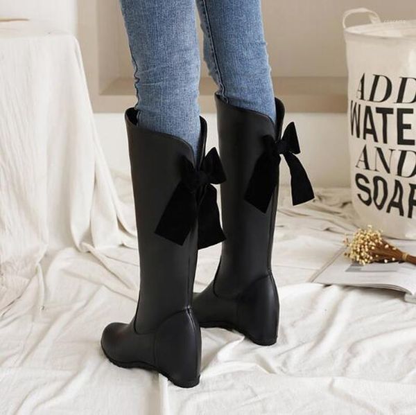 women knee high boots flats shoes woman pu leather gladiator height incleasing shoe chaussures femme zapatos mujer sapato d20471, Black
women knee high boots flats shoes woman pu leather gladiator height incleasing shoe chaussures femme zapatos mujer sapato d20471, Black