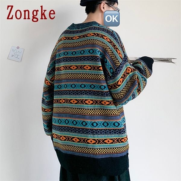 zongke autumn winter striped knitted sweater men clothes pullover men sweater black men's sweater knit -2xl 201203, White;black
zongke autumn winter striped knitted sweater men clothes pullover men sweater black men's sweater knit -2xl 201203, White;black