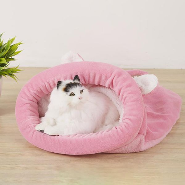 cat beds & furniture warming sleeping bag bed soft warm cats house pet mats puppy cushion funny products pink gray color
cat beds & furniture warming sleeping bag bed soft warm cats house pet mats puppy cushion funny products pink gray color