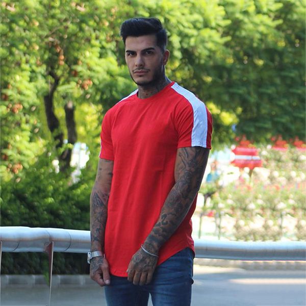 summer casual o neck cotton t-shirt men gyms fitness short sleeve tshirt male bodybuilding workout patchwork tees shirt, White;black
summer casual o neck cotton t-shirt men gyms fitness short sleeve tshirt male bodybuilding workout patchwork tees shirt, White;black