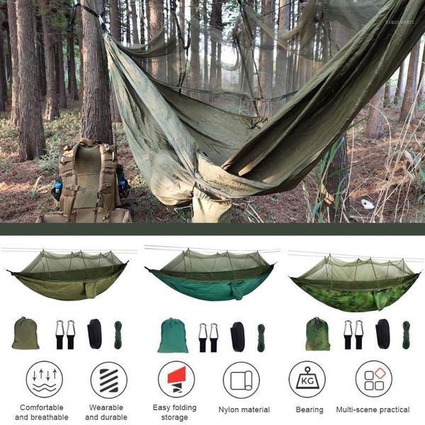 tents and shelters camping/garden hammock with mosquito net outdoor furniture 1-2 person portable hanging bed strength parachute fabric slee
tents and shelters camping/garden hammock with mosquito net outdoor furniture 1-2 person portable hanging bed strength parachute fabric slee