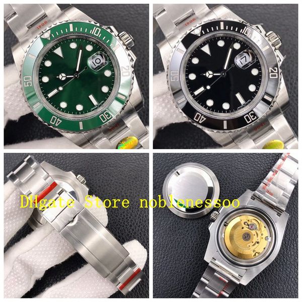 men's 40mm black green ceramic bezel v11 version mens automatic eta 2836 watch 904l steel 116610 dive men n factory noobf watches, Slivery;brown
men's 40mm black green ceramic bezel v11 version mens automatic eta 2836 watch 904l steel 116610 dive men n factory noobf watches, Slivery;brown