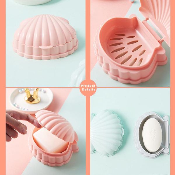 non-slip bathroom soap holder cute shell-shaped soap box creative dust-proof soap dish drain rack household tray case container q sqcffi
non-slip bathroom soap holder cute shell-shaped soap box creative dust-proof soap dish drain rack household tray case container q sqcffi