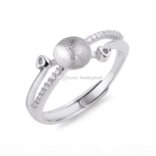 freshwater pearl ring mounting designs for women 925 sterling silver zircon ring blanks accessories 5 pieces, Slivery;crystal
freshwater pearl ring mounting designs for women 925 sterling silver zircon ring blanks accessories 5 pieces, Slivery;crystal