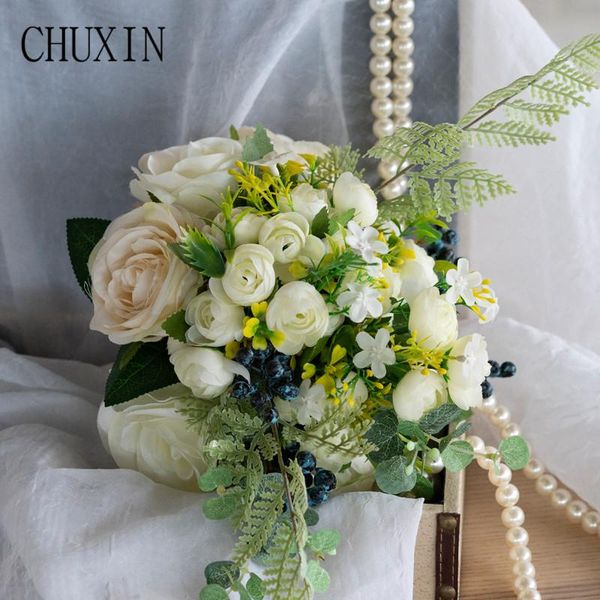 decorative flowers & wreaths korean style bride wedding artificial flower silk bouquet home decoration pography props valentine's day p
decorative flowers & wreaths korean style bride wedding artificial flower silk bouquet home decoration pography props valentine's day p