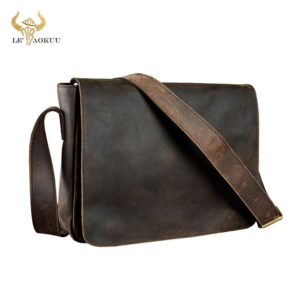 real leather male design casual one shoulder messenger fashion crossbody bag 13" lapsatchel university book 3164 c0121
real leather male design casual one shoulder messenger fashion crossbody bag 13" lapsatchel university book 3164 c0121
