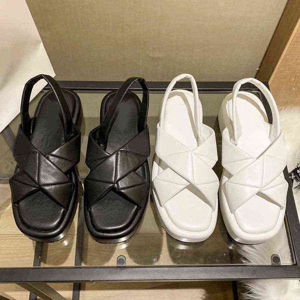 thick soled sandals women's 2022 new triangular standard leather back trip band muffin casual single shoes, Black
thick soled sandals women's 2022 new triangular standard leather back trip band muffin casual single shoes, Black