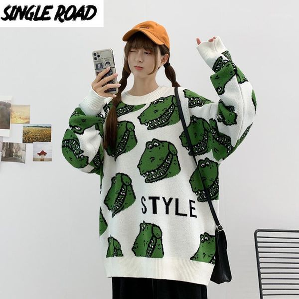 men's sweaters singleroad mens knitted sweater men 2021 winter anime cute harajuku jumper korean oversized hip hop pullover white men1, White;black
men's sweaters singleroad mens knitted sweater men 2021 winter anime cute harajuku jumper korean oversized hip hop pullover white men1, White;black