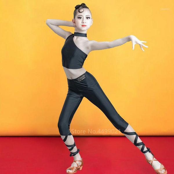 kids latin dance dress girls ballroom practice competition dresses professional bandage elastic pants ballet wear costume1, Black;red
kids latin dance dress girls ballroom practice competition dresses professional bandage elastic pants ballet wear costume1, Black;red
