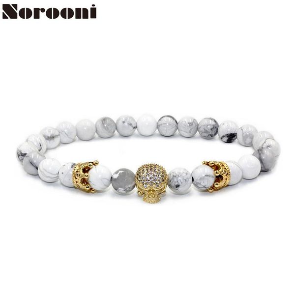 charm bracelets norooni natural beads strand bracelet trendy brand micro pave cz skeleton skull white stone the buddha jewelry energy, Golden;silver
charm bracelets norooni natural beads strand bracelet trendy brand micro pave cz skeleton skull white stone the buddha jewelry energy, Golden;silver