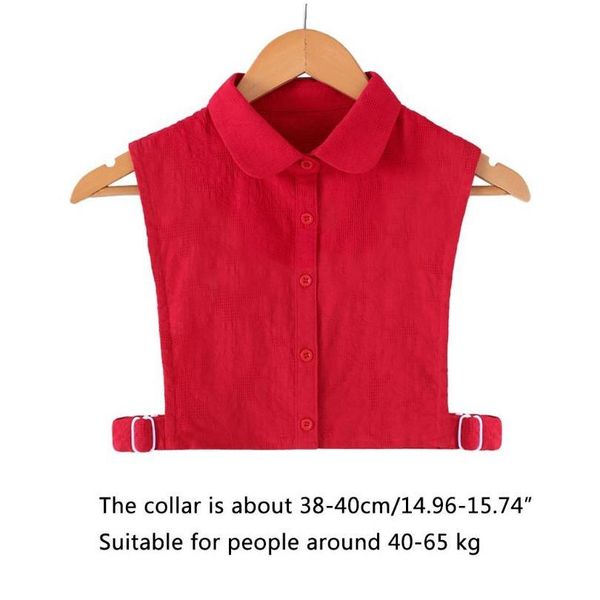 womens crochet lace red fake collar button down detchable ruffles half-shirt y5gc womens qyloyt, White
womens crochet lace red fake collar button down detchable ruffles half-shirt y5gc womens qyloyt, White