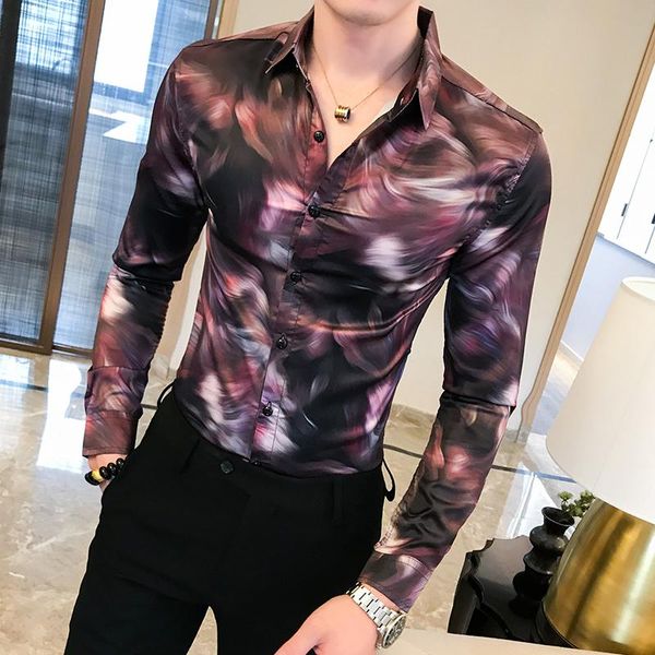 british style digital print shirt men fashion 2021 slim fit men casual shirts long sleeve all match streetwear blouse 4xl, White;black
british style digital print shirt men fashion 2021 slim fit men casual shirts long sleeve all match streetwear blouse 4xl, White;black