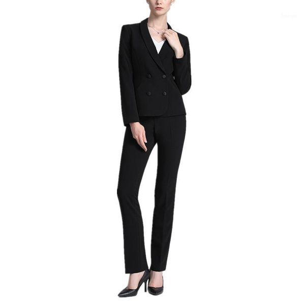 women's pants suits fashion slim double-breasted women suit 2-piece blazer+pants ladies casual professional wear customization1, White
women's pants suits fashion slim double-breasted women suit 2-piece blazer+pants ladies casual professional wear customization1, White