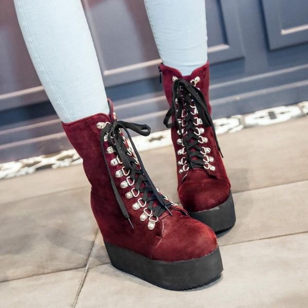 boots women 2021 autumn winter big size 34-43 brand design ladies high platform fashion zip heels wedges shoes 106, Black
boots women 2021 autumn winter big size 34-43 brand design ladies high platform fashion zip heels wedges shoes 106, Black