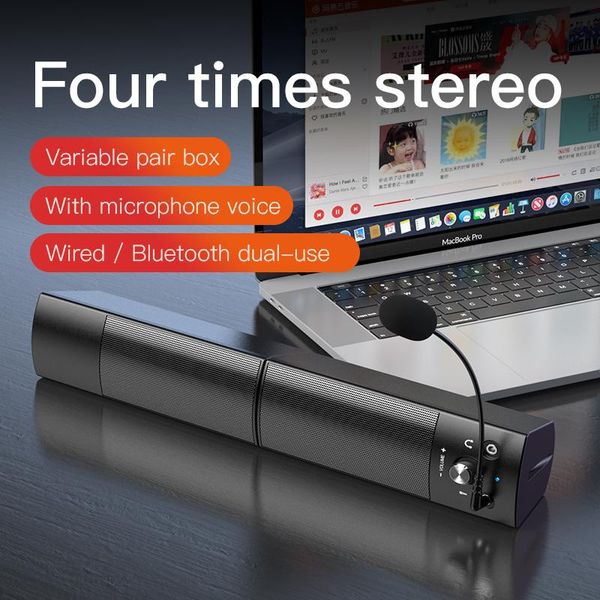 4d detachable computer speakers bass surround sound bar subwoofer home bluetooth music box for pc lapmultimedia speaker
4d detachable computer speakers bass surround sound bar subwoofer home bluetooth music box for pc lapmultimedia speaker